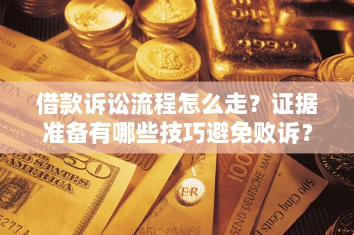 武汉借款诉讼流程怎么走？证据准备有哪些技巧避免败诉？