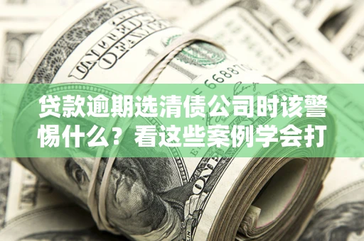 武汉贷款逾期选清债公司时该警惕什么？看这些案例学会打翻身仗