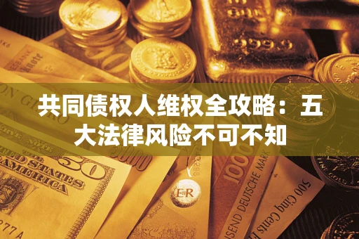 武汉共同债权人维权全攻略：五大法律风险不可不知