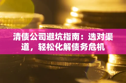 武汉清债公司避坑指南：选对渠道，轻松化解债务危机