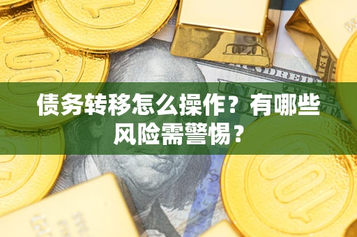 武汉债务转移怎么操作？有哪些风险需警惕？