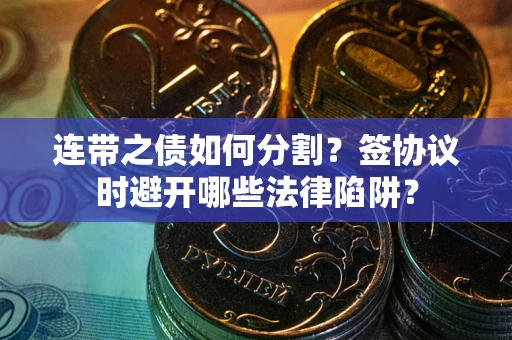 武汉连带之债如何分割？签协议时避开哪些法律陷阱？