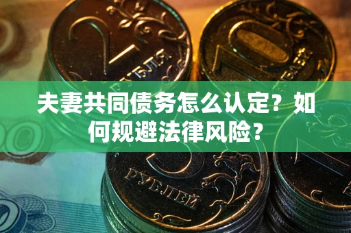 武汉夫妻共同债务怎么认定？如何规避法律风险？