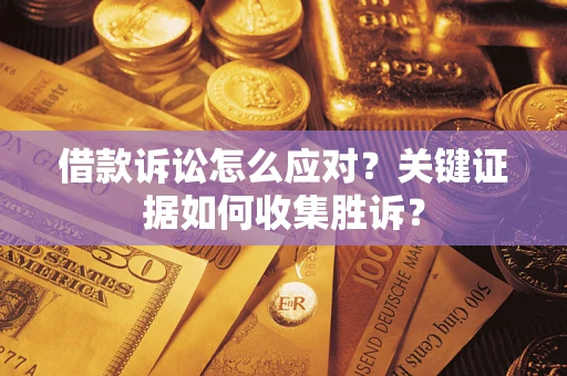 武汉借款诉讼怎么应对？关键证据如何收集胜诉？