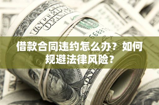 武汉借款合同违约怎么办？如何规避法律风险？
